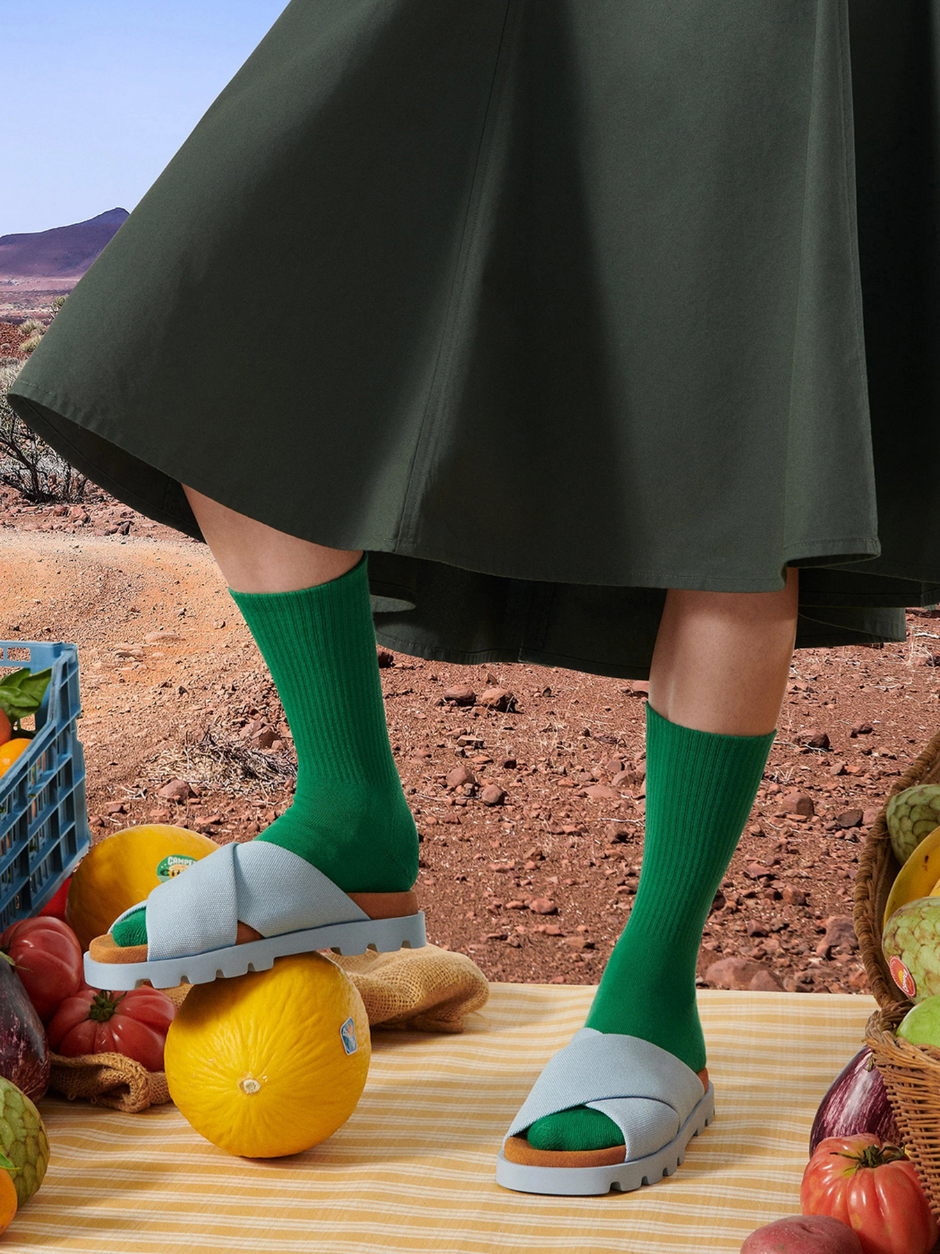 Шлепанцы Camper модель K201322-003 Фото