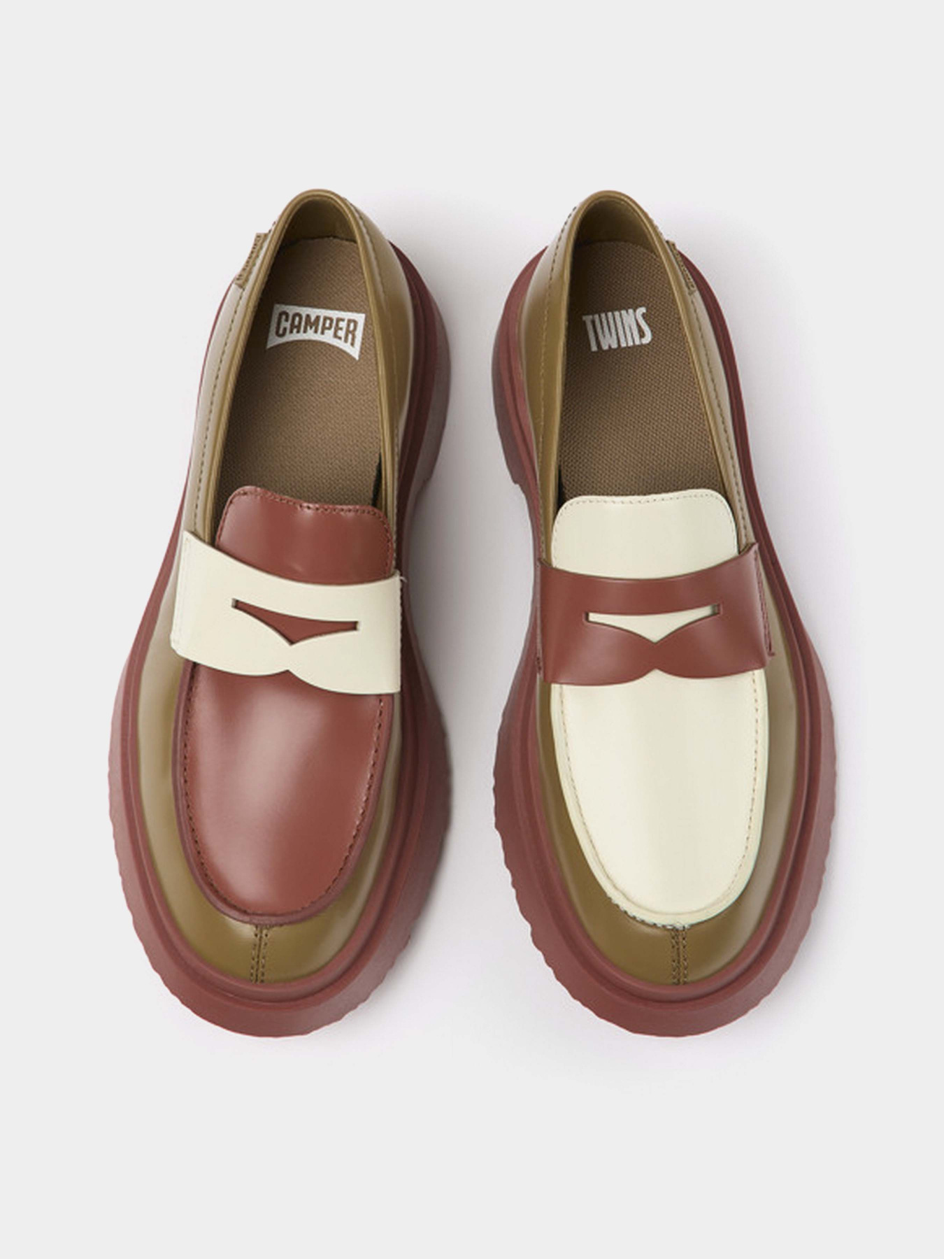 Лоферы Camper Twins модель K201116-030 Фото