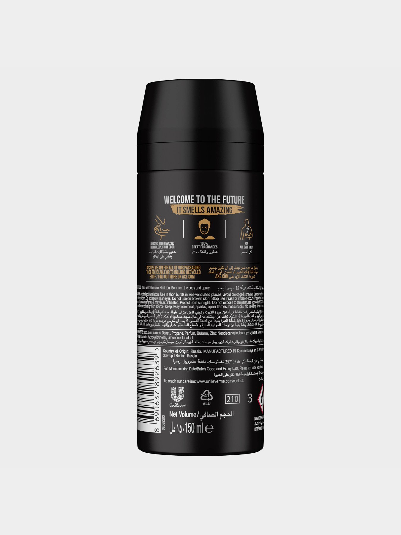 Дезодорант-аэрозоль Leather & Cookies AXE модель 8690637892639 Фото