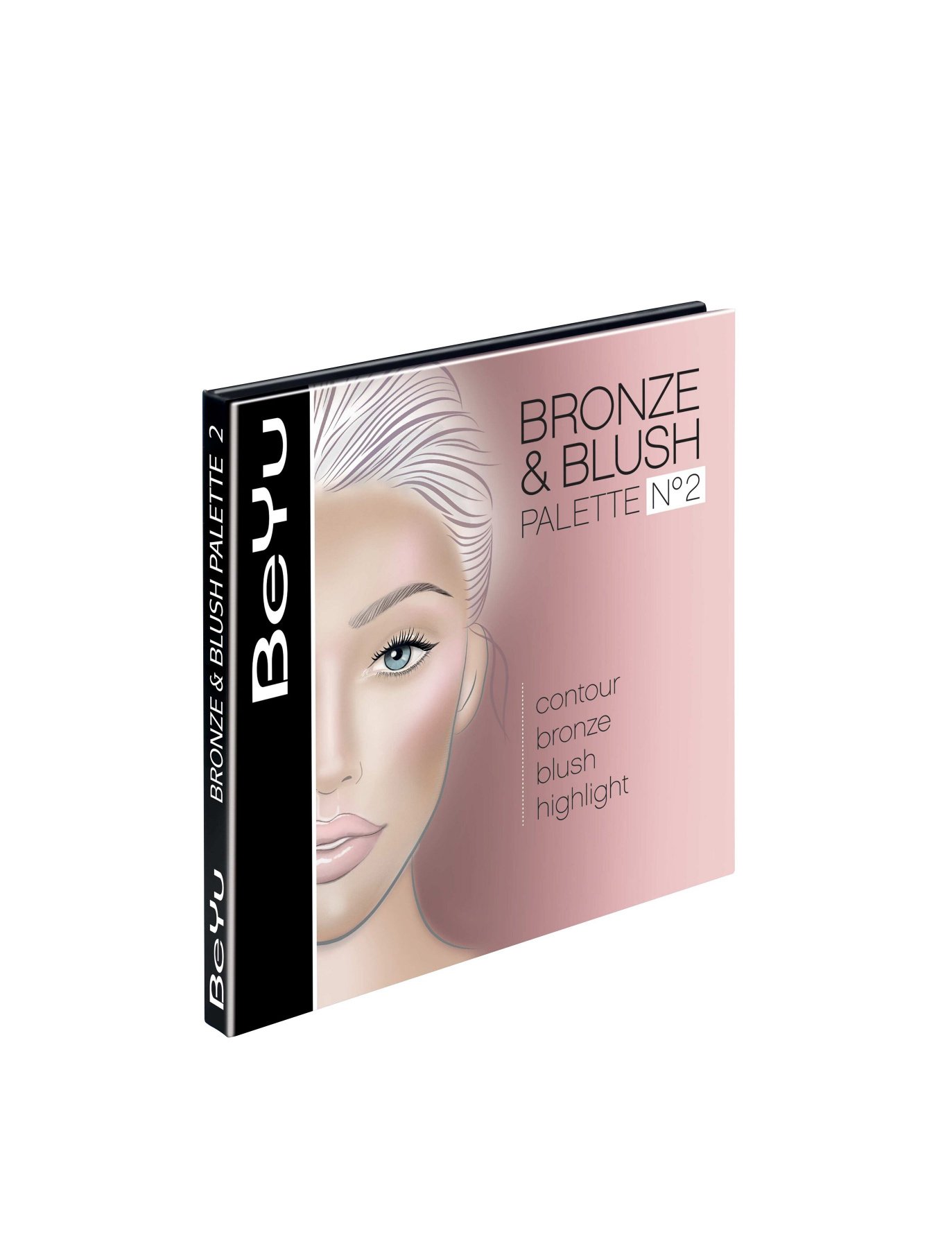 Набір для контурингу Bronze & Blush Palette Beyu модель 39362.2 Фото