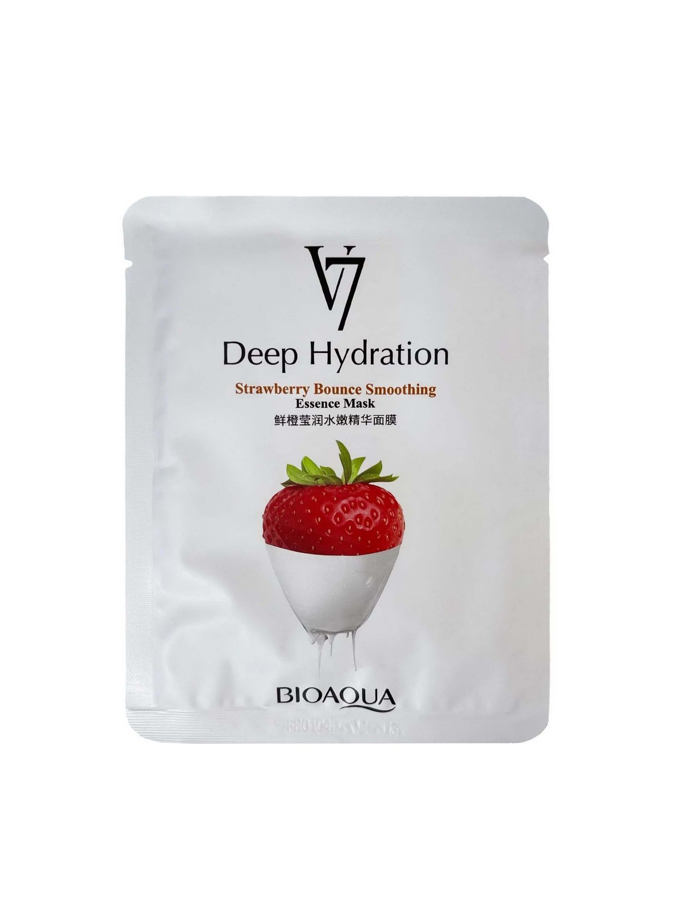 Маска для обличчя з полуницею Bioaqua модель 6975239990047 Фото