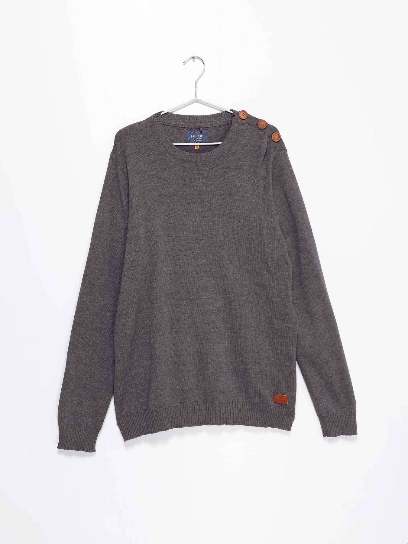 Джемпер Blend модель 20701363_сірий Фото