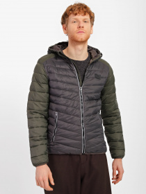 Демісезонна куртка Blend модель 20707206_хакі з т.сірим Фото