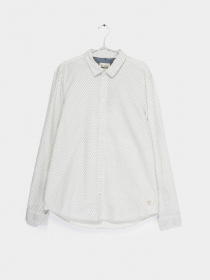 Сорочка повсякденна Blend модель 20707383_білий з чорним Фото