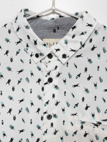 Рубашка повседневная Blend модель 20707402_білий комб. Фото