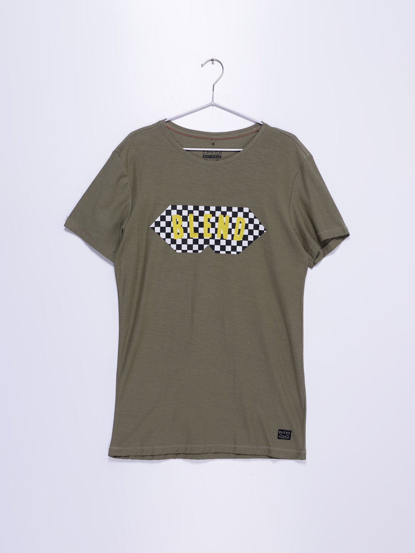Футболка Blend модель 20707903_хакі комб. Фото