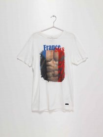 Футболка Blend модель 20707947_білий з синім Фото