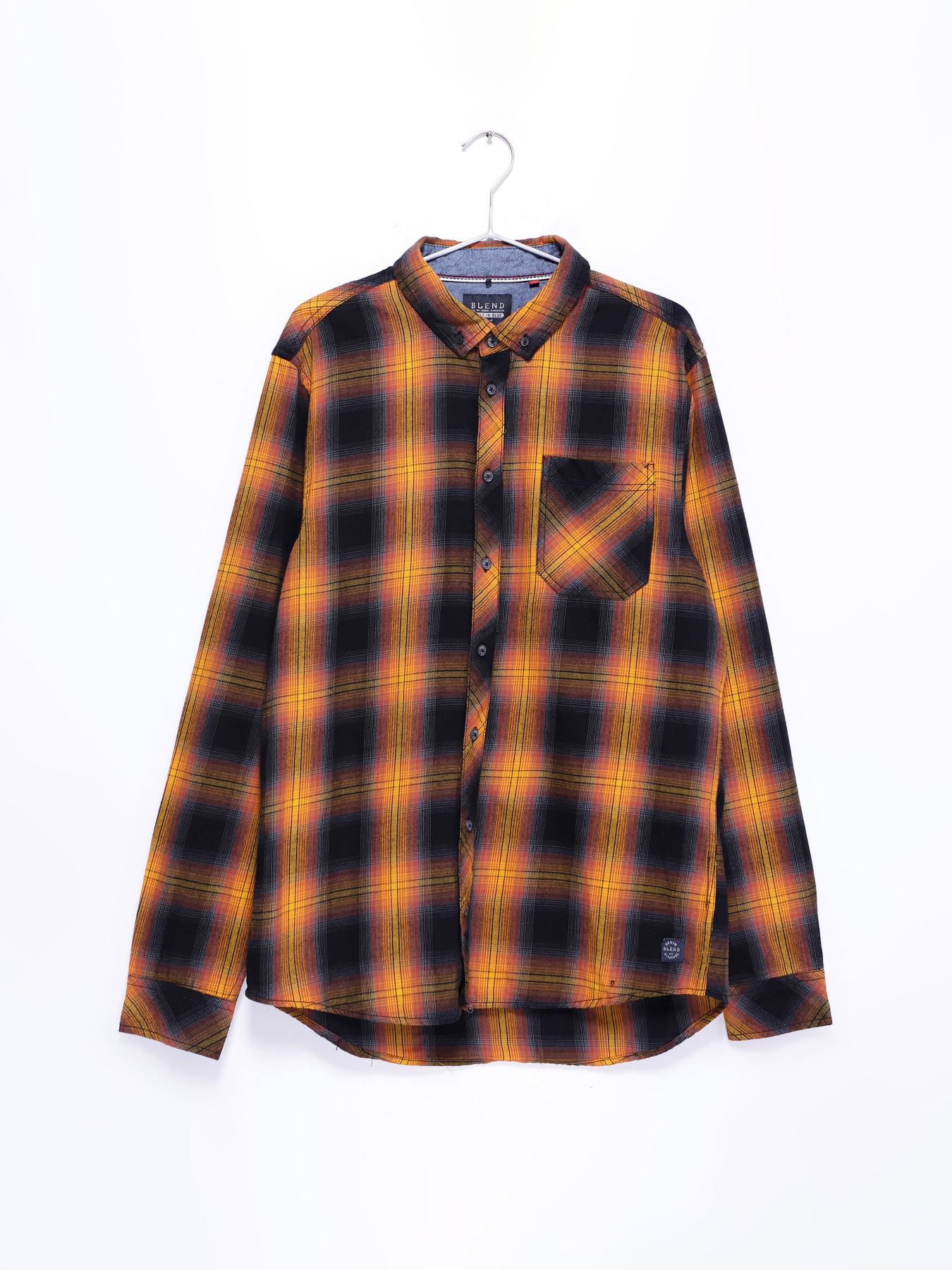 Рубашка Blend модель 20708531_комб. Фото