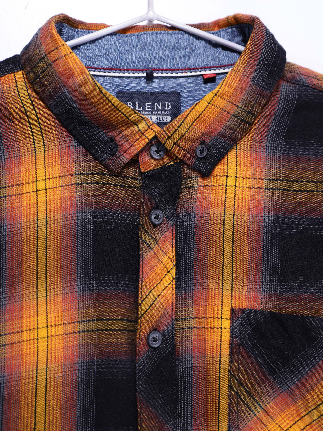 Сорочка повсякденна Blend модель 20708531_комб. Фото