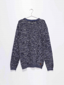 Джемпер Blend модель 20708555_т.синій комб. Фото