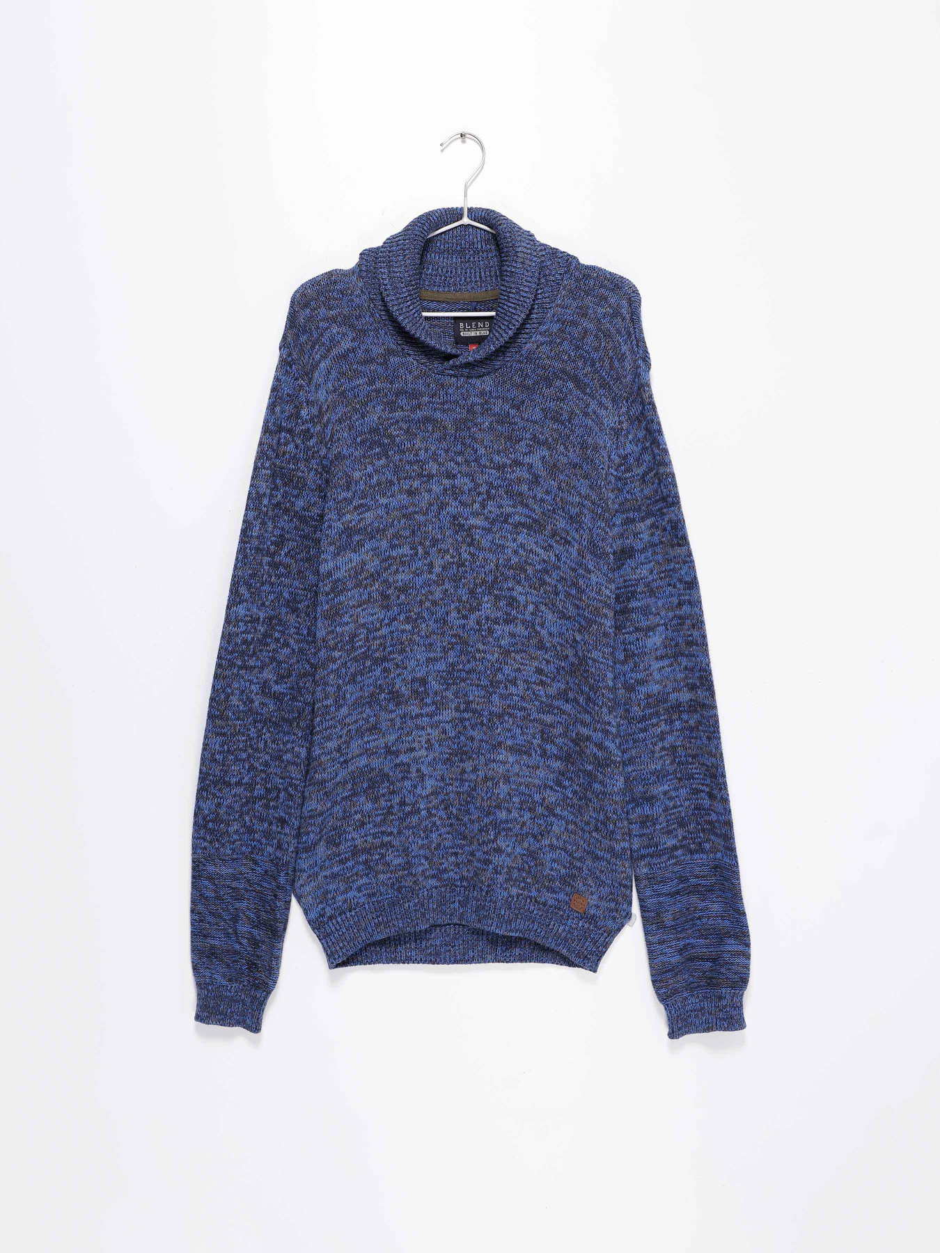 Джемпер Blend модель 20708556_синій комб. Фото