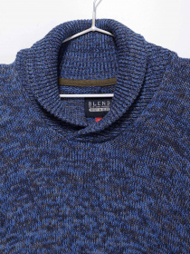 Джемпер Blend модель 20708556_синій комб. Фото