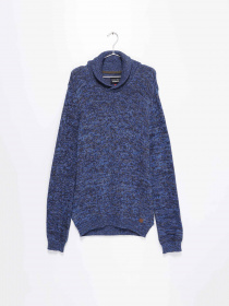 Джемпер Blend модель 20708556_синій комб. Фото