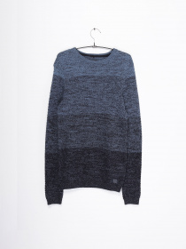 Джемпер Blend модель 20708563_синій комб. Фото