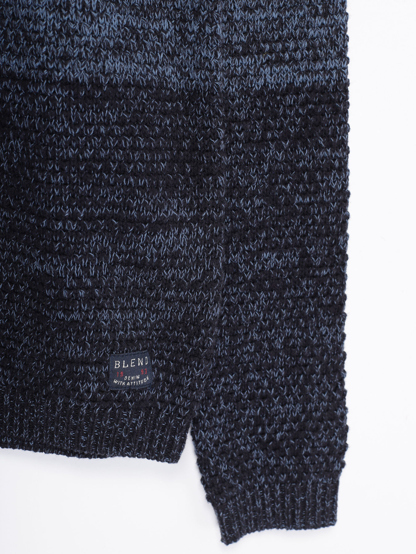 Джемпер Blend модель 20708563_синій комб. Фото