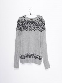 Джемпер Blend модель 20708564_сірий з т.сірим Фото