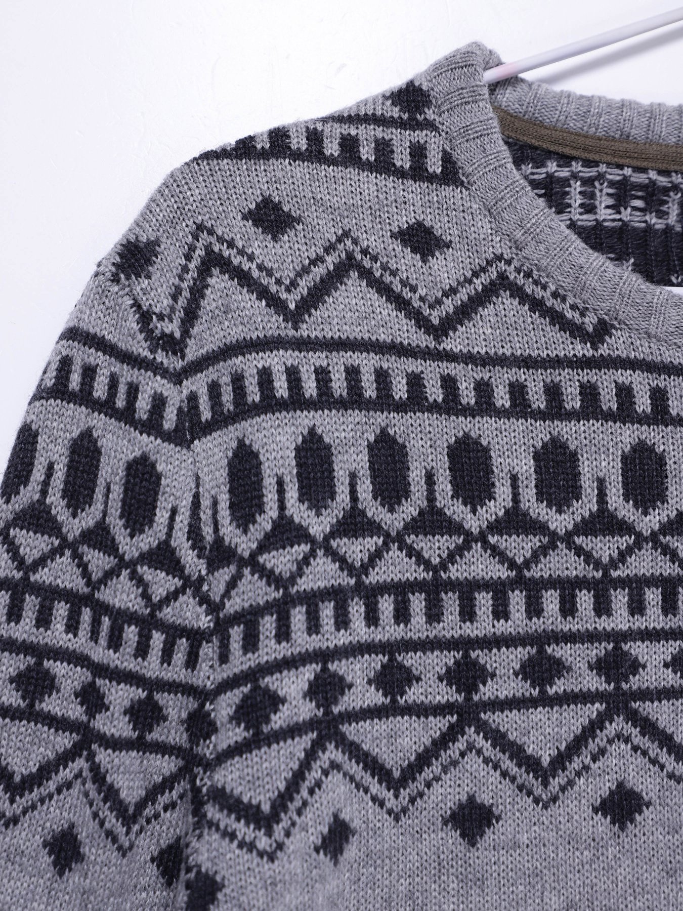 Джемпер Blend модель 20708564_сірий комб. Фото