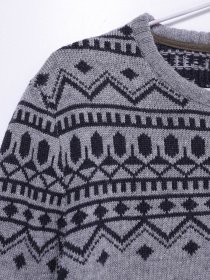 Джемпер Blend модель 20708564_сірий комб. Фото