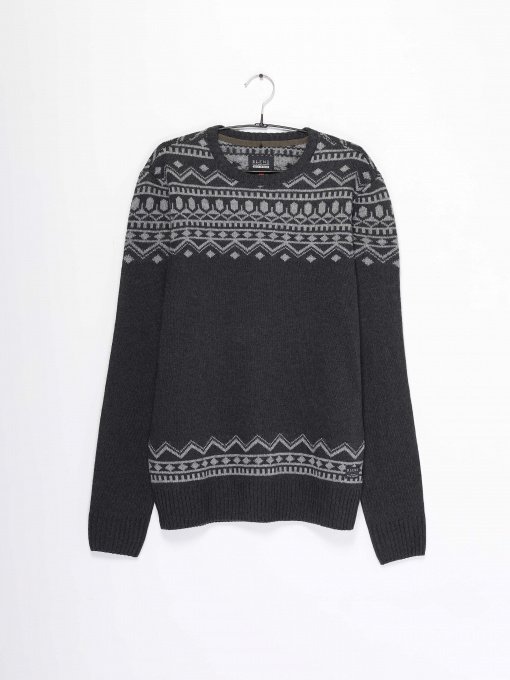 Джемпер Blend модель 20708564_т.сірий з сірим Фото