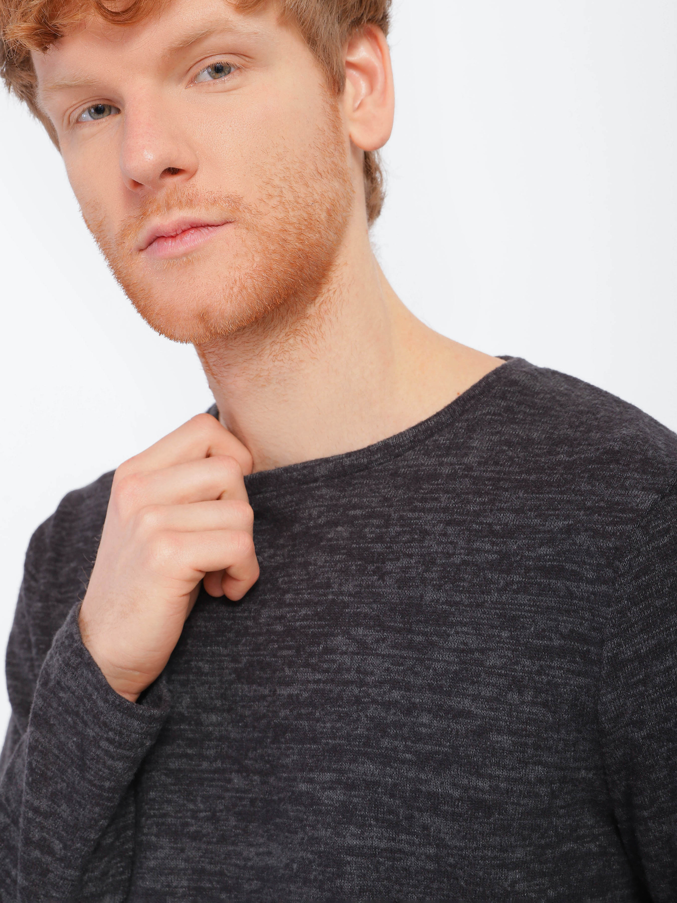 Джемпер Blend модель 20708741_т.сірий Фото