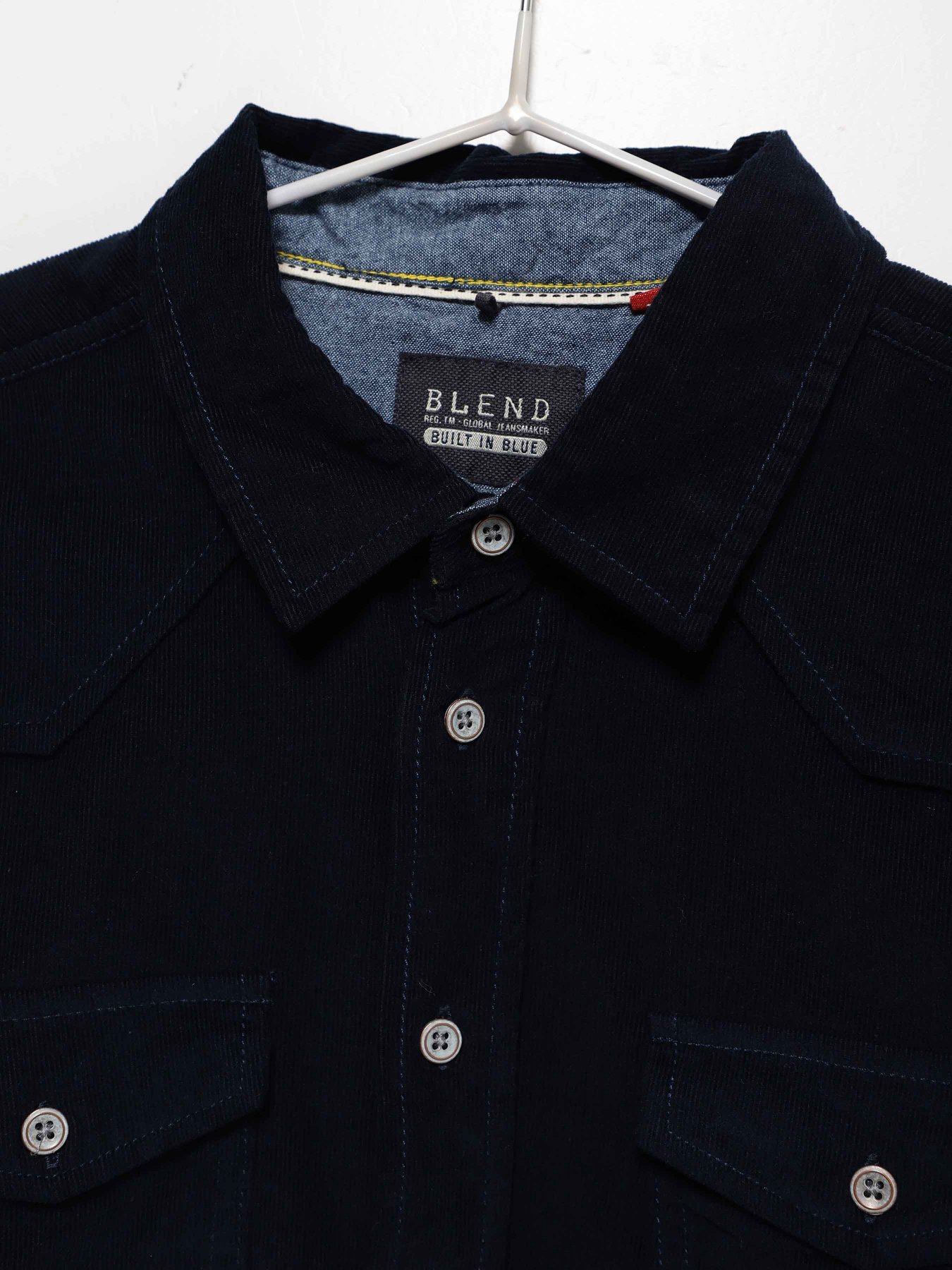 Сорочка повсякденна Blend модель 20708898_т.синій Фото