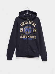 Кофта Blend модель 20708961_т.синій комб. Фото