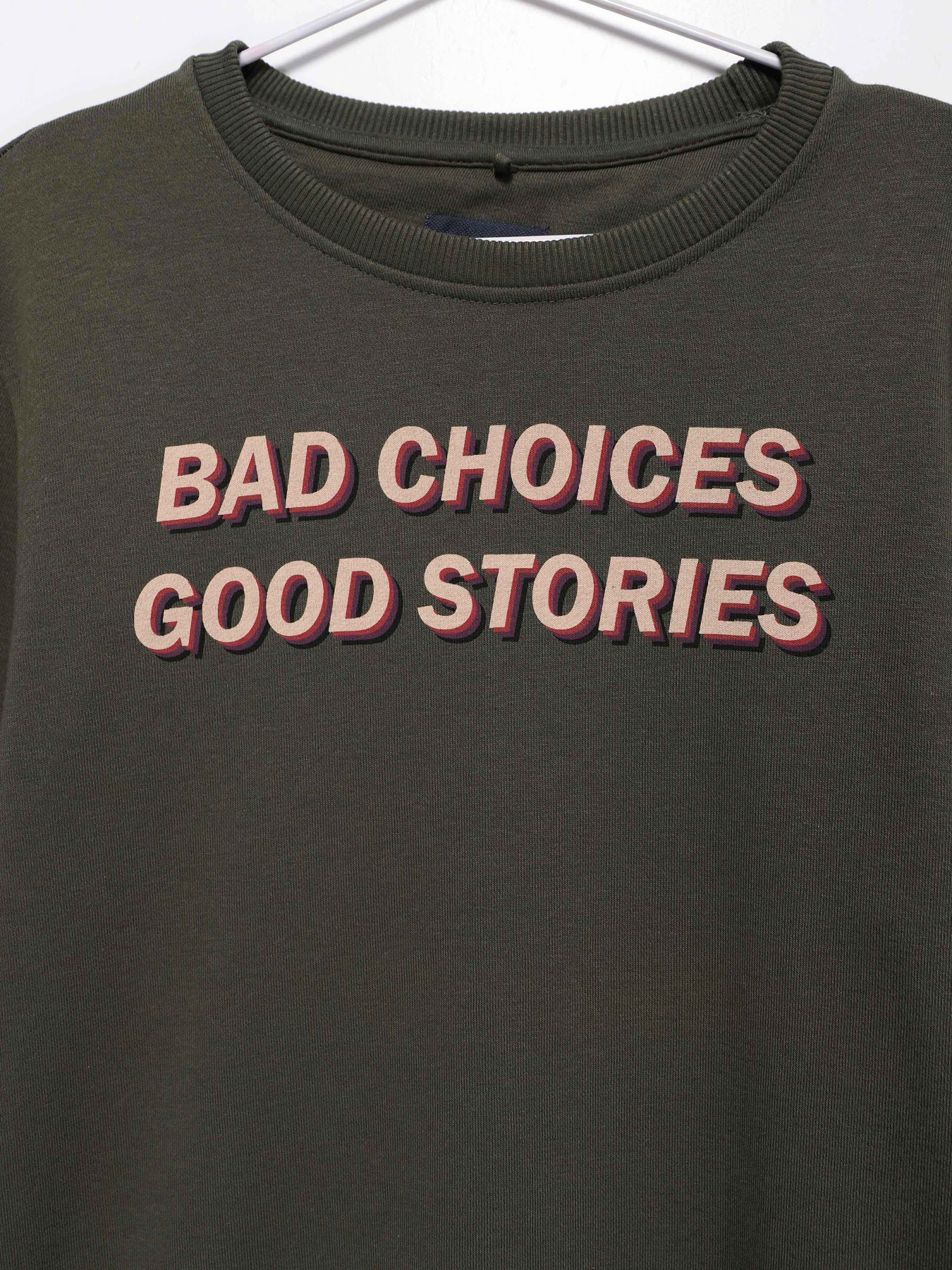 Свитшот Blend модель 20708964_хакі комб. Фото