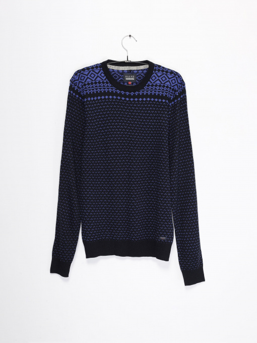 Джемпер Blend модель 20709034_чорний з синім Фото