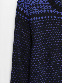 Джемпер Blend модель 20709034_чорний з синім Фото