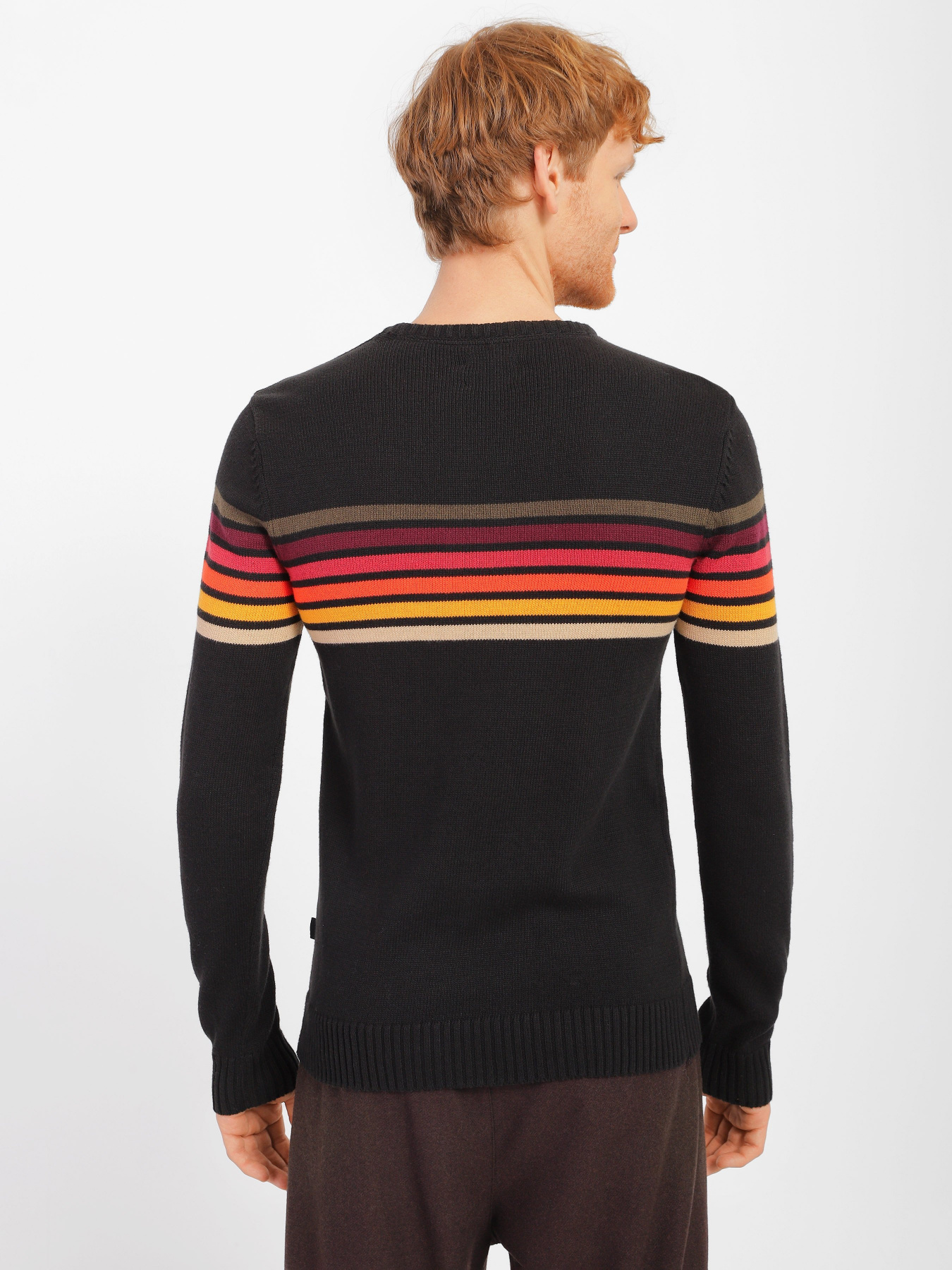 Джемпер Blend модель 20709038_чорний комб. Фото