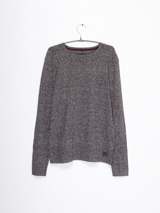 Джемпер Blend модель 20709048_бордовий комб. Фото