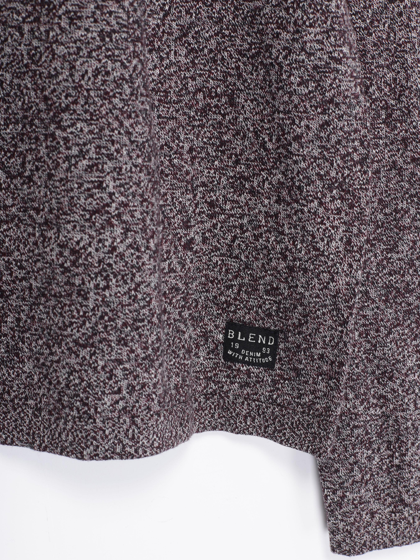 Джемпер Blend модель 20709048_бордовий комб. Фото