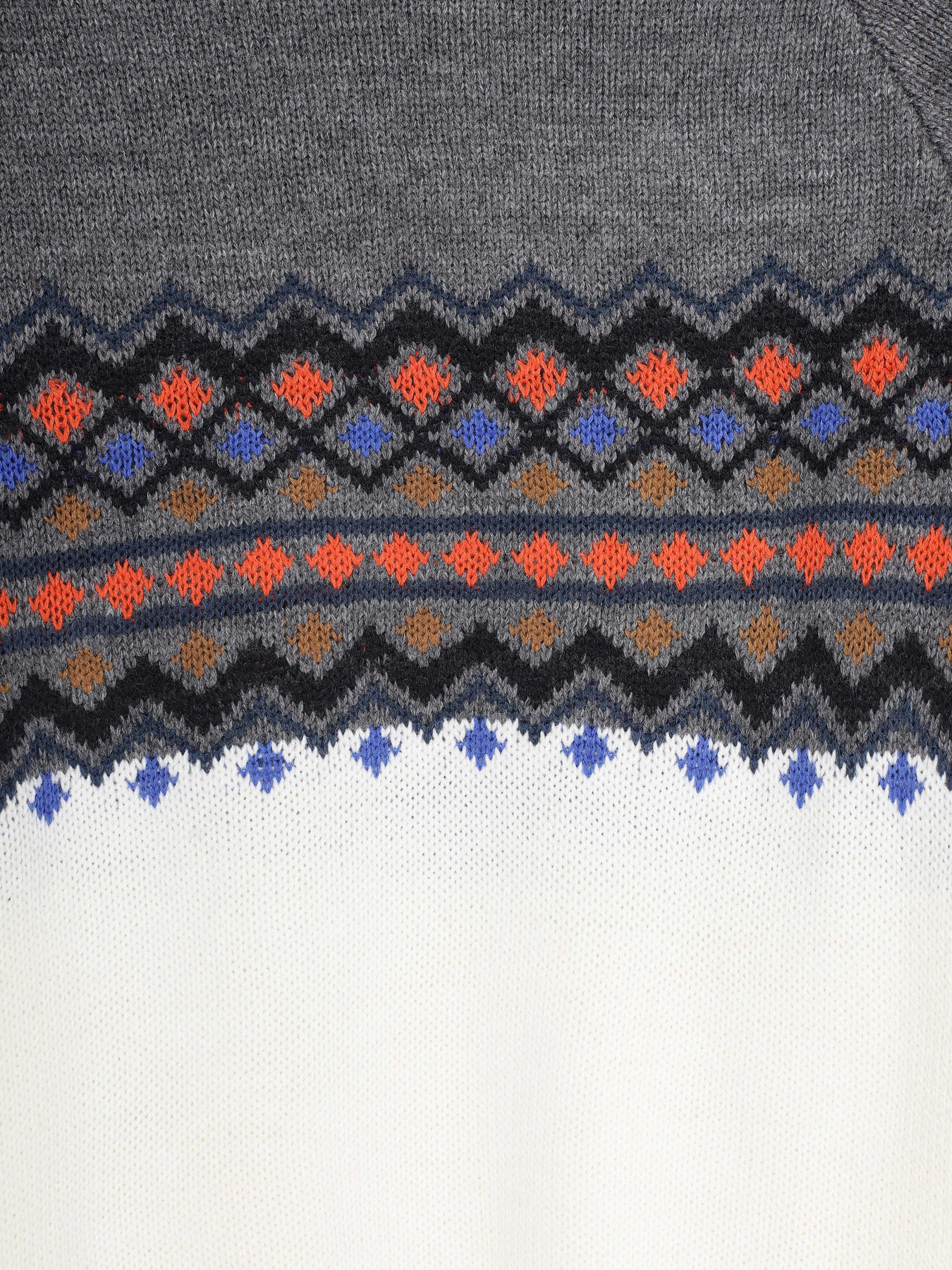 Джемпер Blend модель 20709070_білий комб. Фото