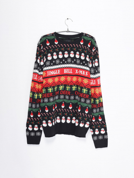 Джемпер Blend модель 20709295_чорний комб. Фото