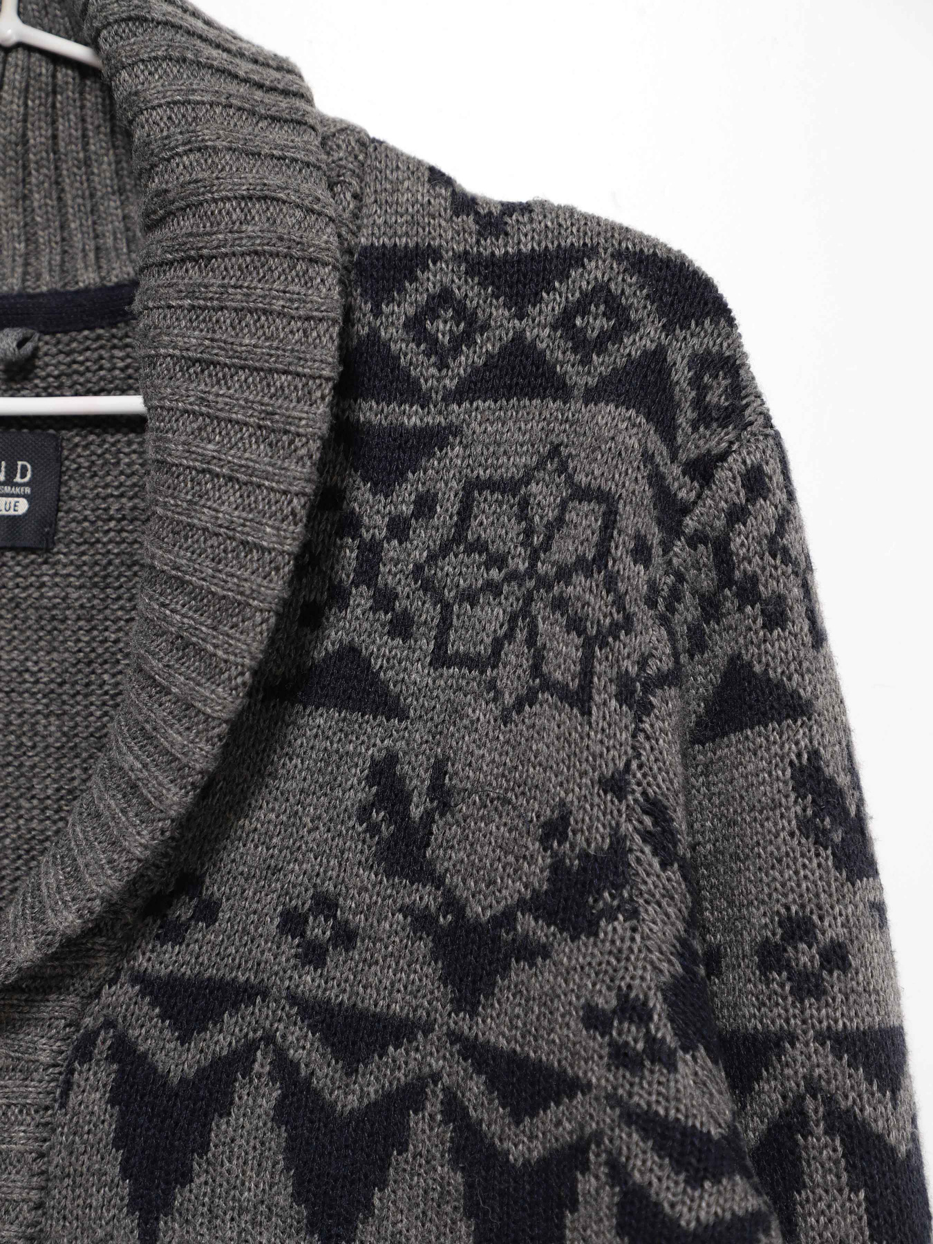 Кардиган Blend модель 20709500_т.сірий з т.синім Фото