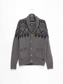 Кардиган Blend модель 20709500_т.сірий з т.синім Фото