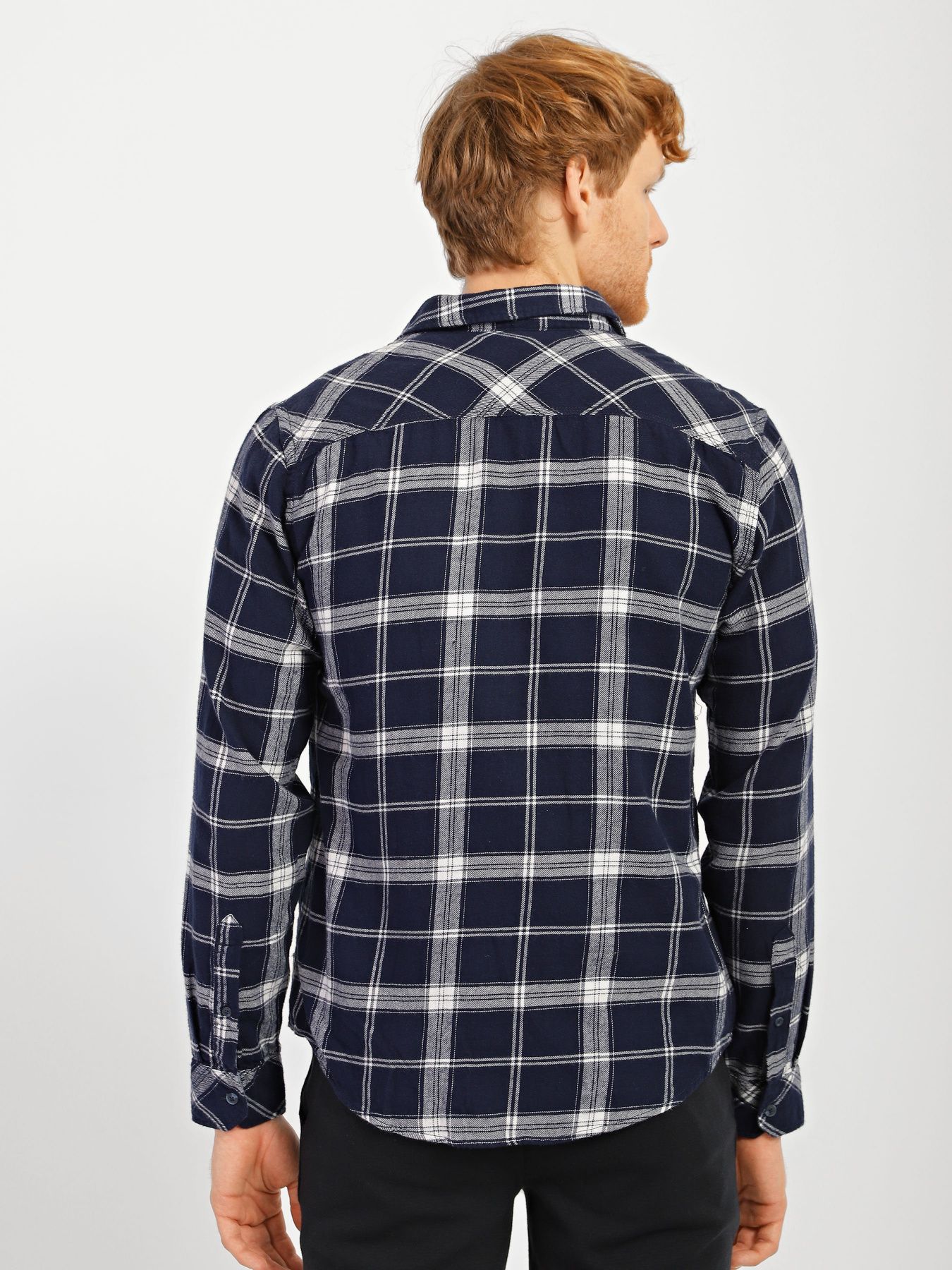 Рубашка Blend модель 20709520_т.синій комб. Фото