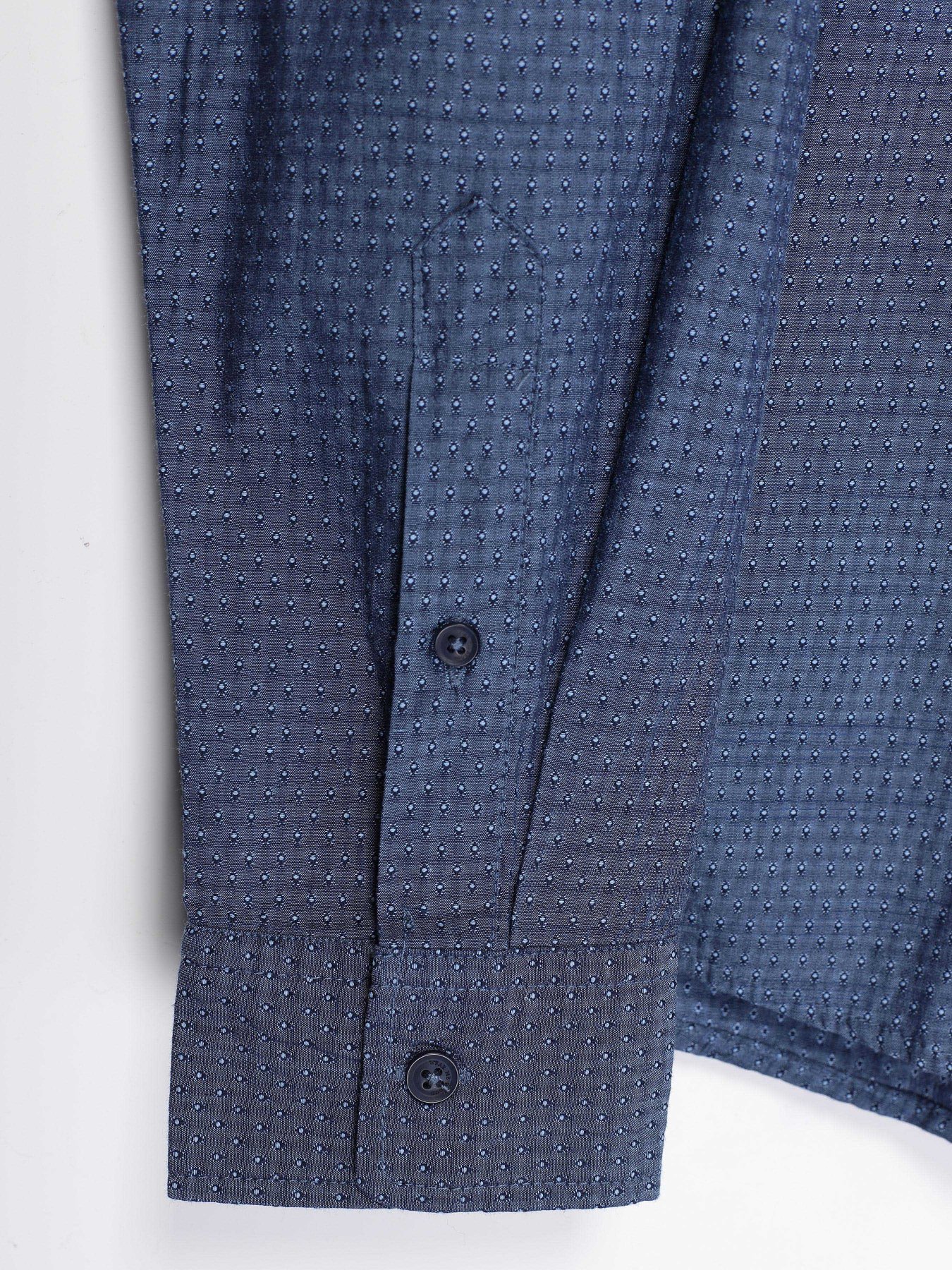 Рубашка Blend модель 20709600_синій комб. Фото