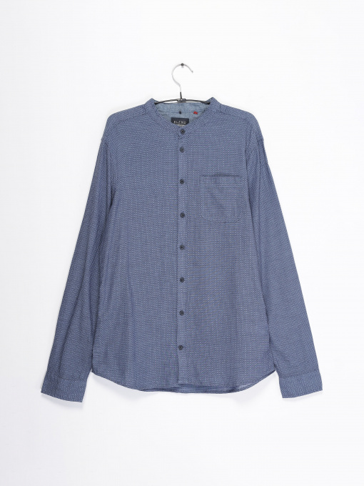 Рубашка повседневная Blend модель 20709601_синій комб. Фото