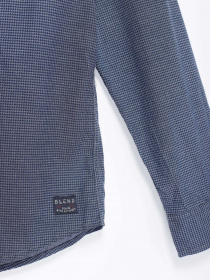 Сорочка повсякденна Blend модель 20709672_синій комб. Фото