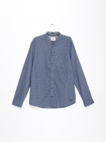 Сорочка повсякденна Blend модель 20709672_синій комб. Фото