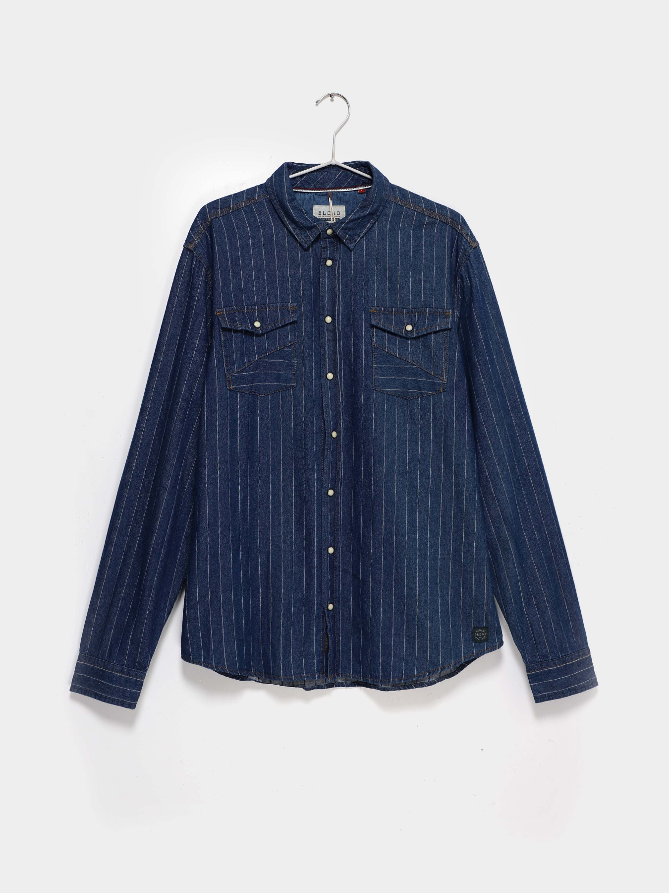 Рубашка Blend модель 20709687_т.синій комб. Фото