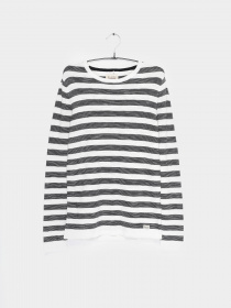 Джемпер Blend модель 20709860_білий з чорним Фото