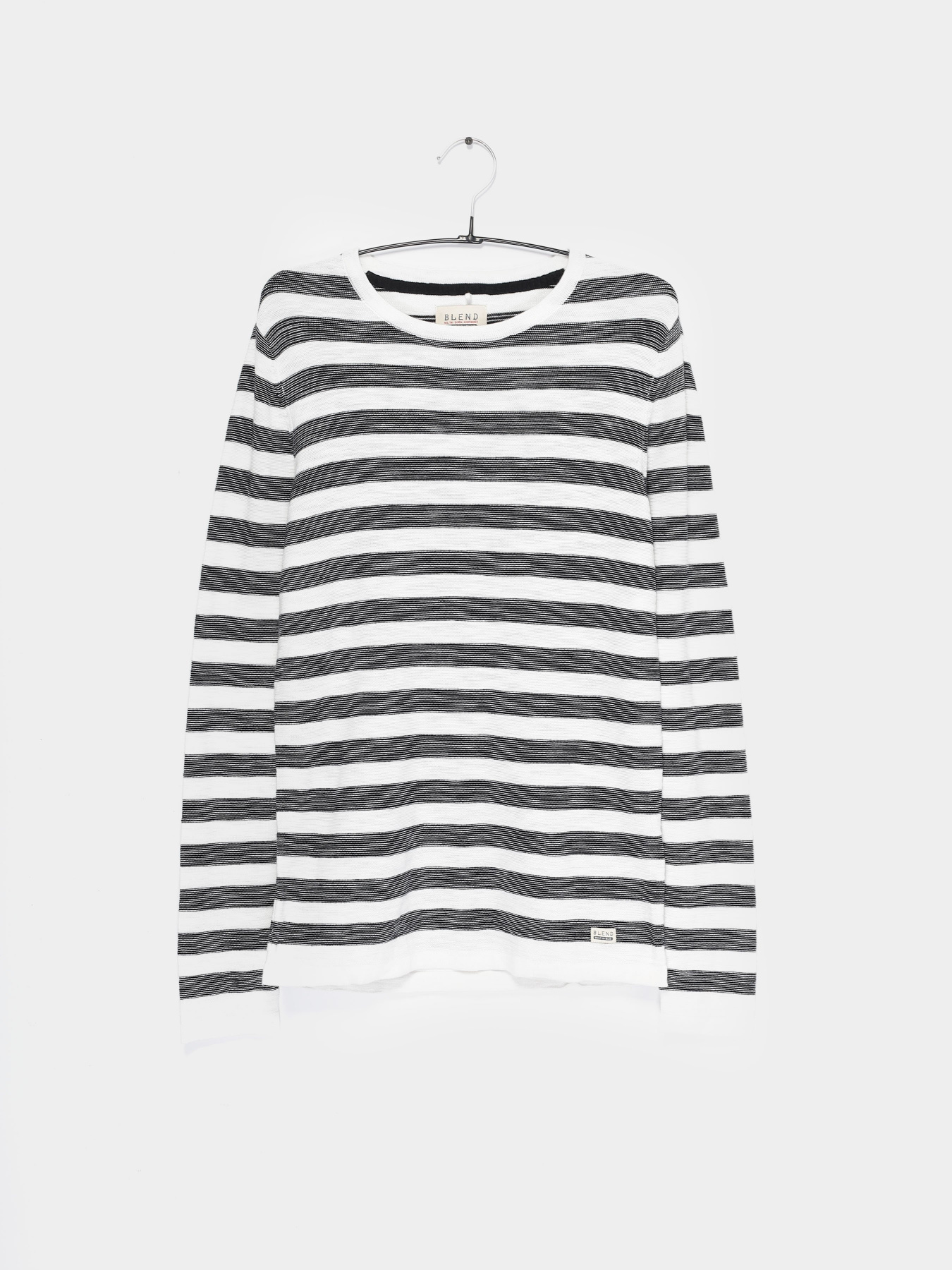 Джемпер Blend модель 20709860_білий з чорним Фото