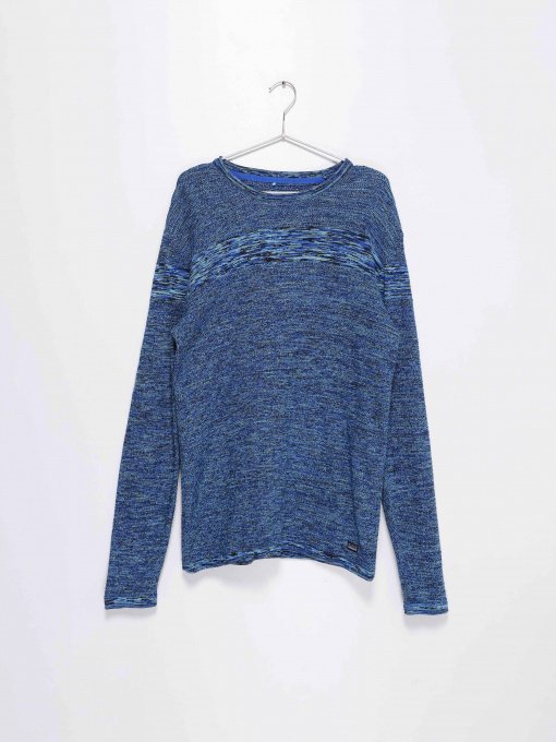 Джемпер Blend модель 20709864_синій комб. Фото