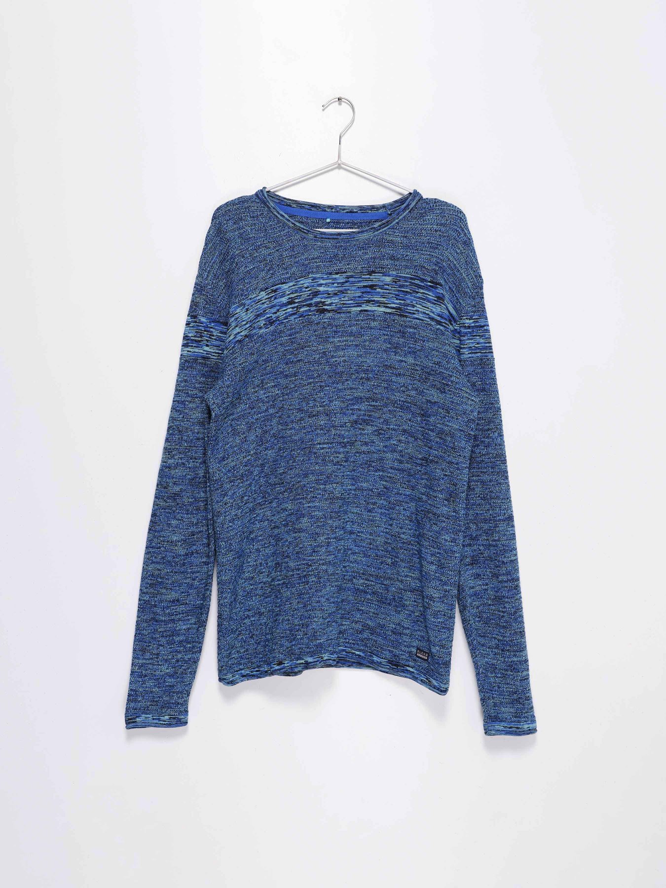 Джемпер Blend модель 20709864_синій комб. Фото