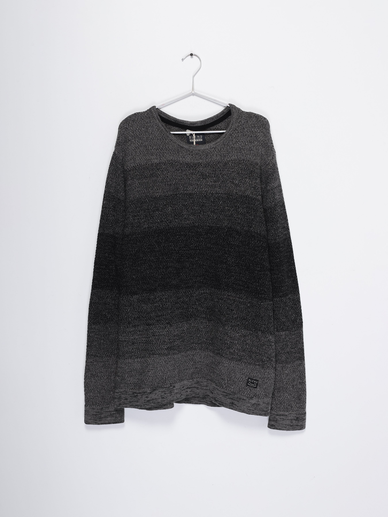 Джемпер Blend модель 20709908_сірий комб. Фото