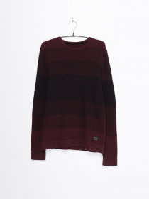 Джемпер Blend модель 20709908_т.бордовий комб. Фото