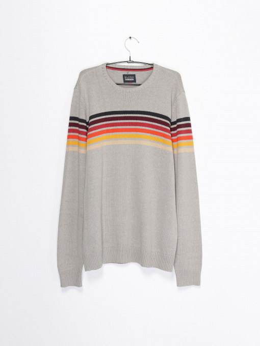 Джемпер Blend модель 20709923_с.сірий комб. Фото