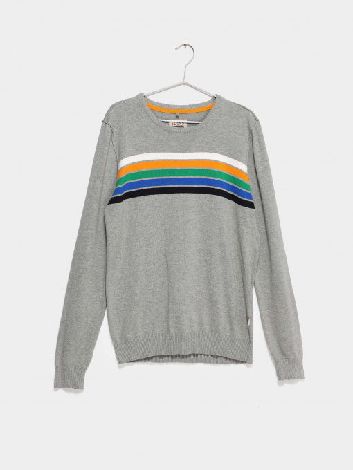 Джемпер Blend модель 20709980_сірий комб. Фото